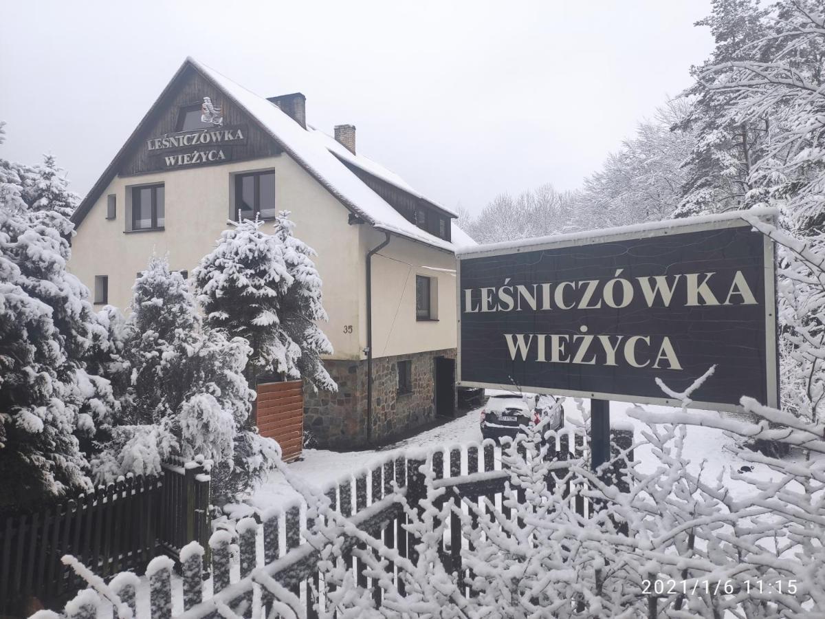 Lesniczowka Wiezyca I Domki Szymbark  Kültér fotó
